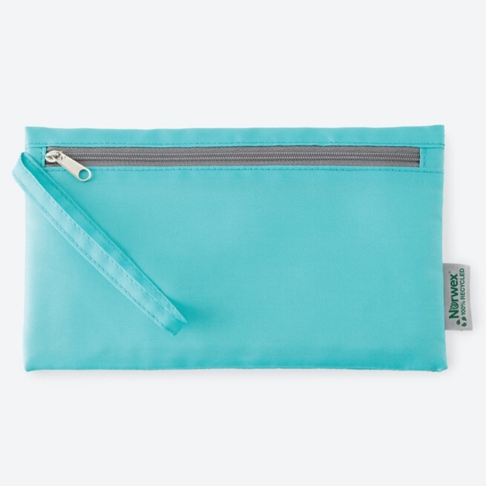 Norwex Grab n Go Dual Zipper Wristlet